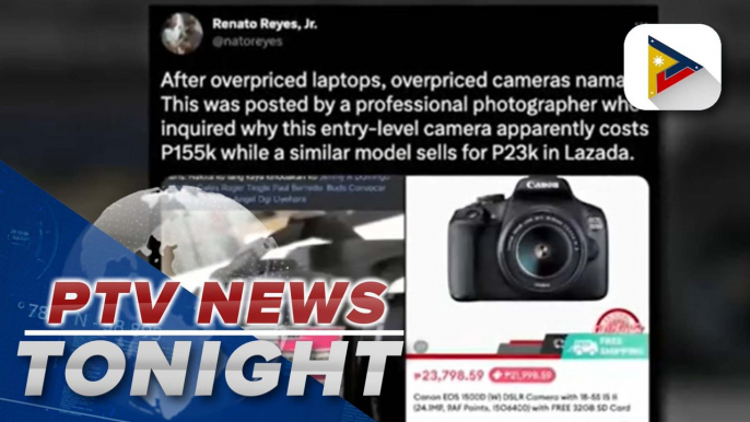 Deped vows to conduct probe on alleged overpriced DSLR cameras