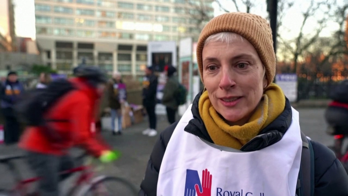 Nurses strike for the second time, joining ambulance workers in the largest walk out in NHS history