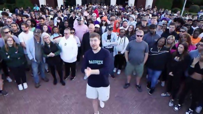 Mr Beast Makes 1,000 Blind people See For The First Time