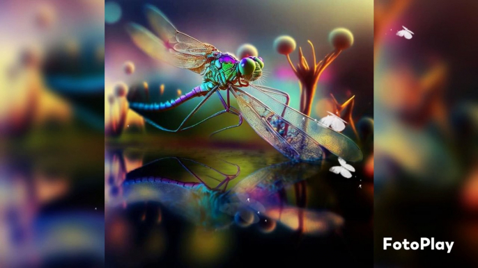 Spectacular!!  #dragonfly #dragonflyart #colorful #realistic #art #nature #shorts #degitalarts #viral #reels #statues #inspiresemotions