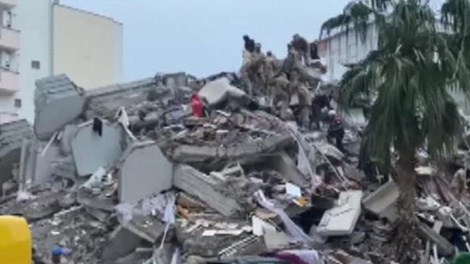 Osmaniye deprem görüntüleri ! 6 Şubat Osmaniye deprem anı videosu ve yıkılan bina görüntüleri!