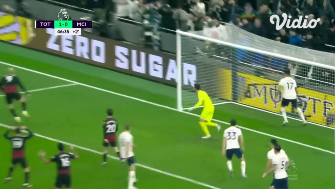 Highlights of the 22/23 Premier League match between Tottenham Hotspur and Manchester City