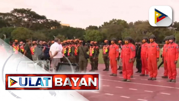 PH contingent na binubuo ng 85 tauhan na ipadadala sa Turkey para tumulong sa search and rescue mission, aalis na ng bansa ngayong gabi