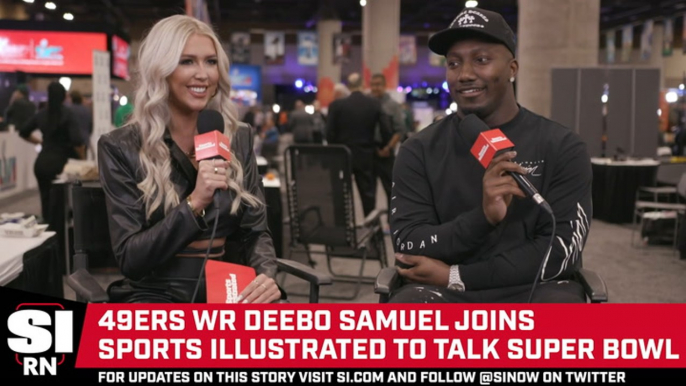 Deebo Samuel Joins Sports Illustrated from Radio Row Ahead of Super Bowl LVII