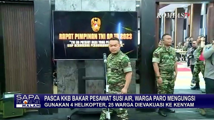 Gunakan 4 Helikopter, Warga Paro Papua Dievakuasi ke Kenyam Pasca KKB Bakar Pesawat Susi Air