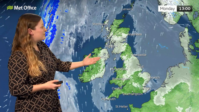 Met Office Evening Weather forecast 12/02/23 - Settled with increasing brightness