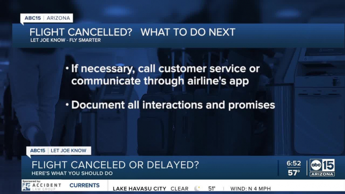 Flight not taking off as planned? Do these things if your flight is canceled or delayed