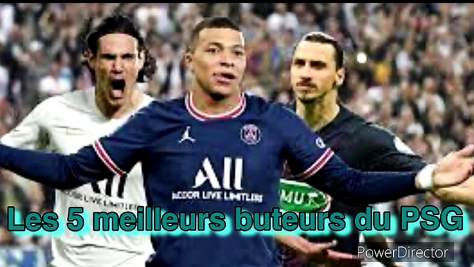 Mbappé meilleur buteur de l’histoire du PSG - Top 5 meilleurs buteurs du PSG ( Mbappé, Cavani, Ibrahimovic, Neymar, Paulita)