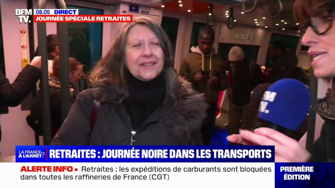 En plein direct sur BFMTV, un voyageur chute lourdement en tentant d'attraper son train à la gare St-Lazare à Paris - Regardez
