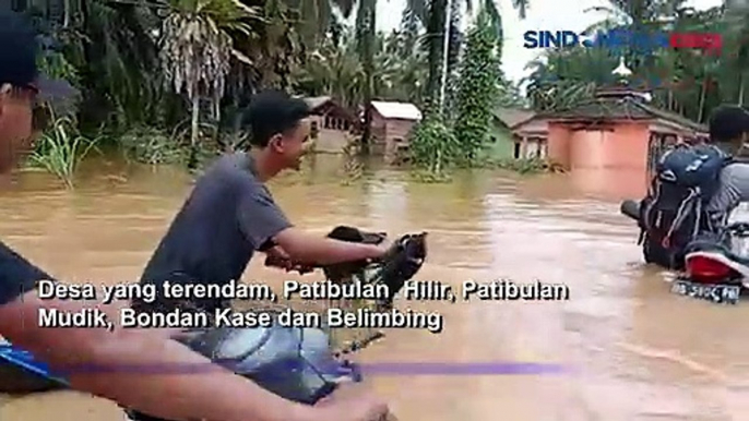 4 Desa di Mandailing Natal Dilanda Banjir