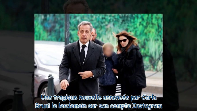 Obsèques de Päl Sarkozy _ Nicolas Sarkozy, Carla Bruni, Giulia… son clan éploré, des proches connus