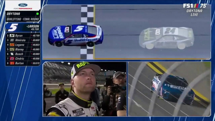 NASCAR Daytona 500_ Alex Bowman and Kyle Larson claim the front row _Sports collection