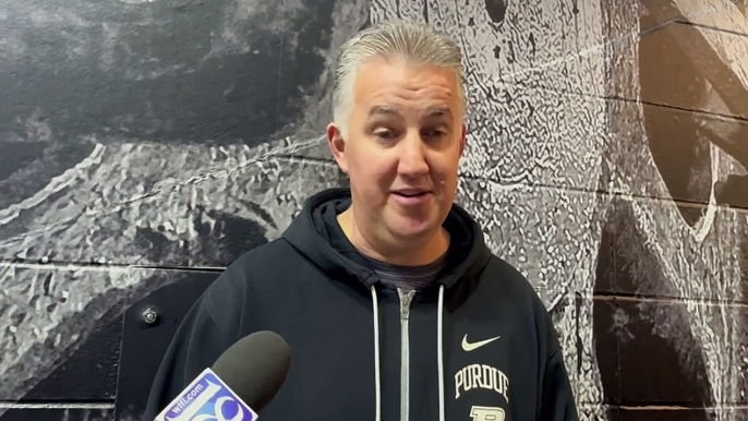 Purdue basketball coach Matt Painter previews game against Ohio State