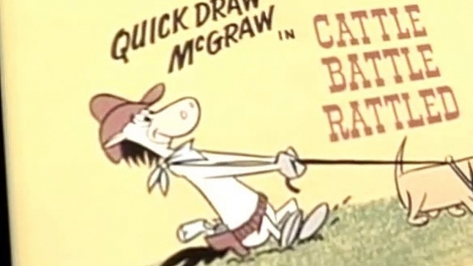 The Quick Draw McGraw Show The Quick Draw McGraw Show S01 E014 The Cattle Battle Rattled