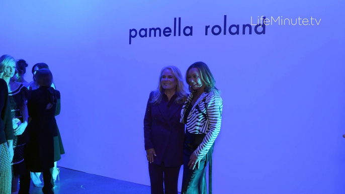 NYFW Fall 2023: Pamella Roland Fans Julianne Hough and Vanessa Williams Admired Her Latest Collection Capturing the Beauty of the Majestic Arctic