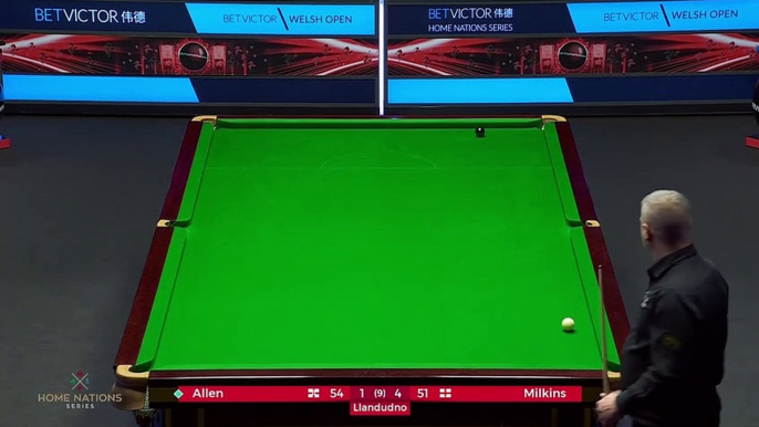 World Snooker  BLACK BALL BATTLE! _ Robert Milkins vs Mark Allen _ 2023 BetVictor Welsh Open