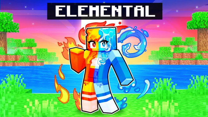 Playing as an ELEMENTAL in Minecraft!