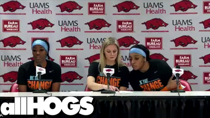 Lady Vols' Jasmine Franklin, Kelly Harper, Rickea Jackson