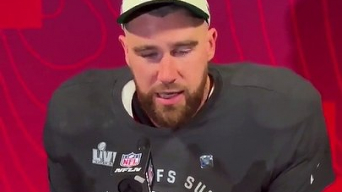 Travis Kelce on Beating Jason Kelce in Super Bowl LVI