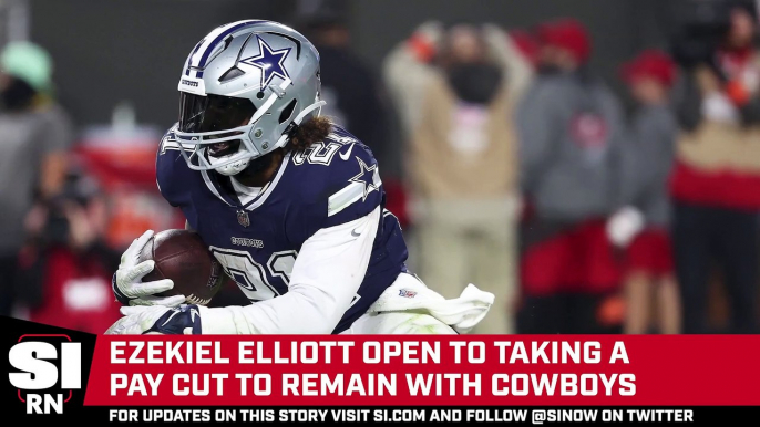 Running Back Ezekiel Elliot Wants to Stay With Dallas Cowboys