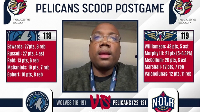 Postgame: Pelicans vs Timberwolves