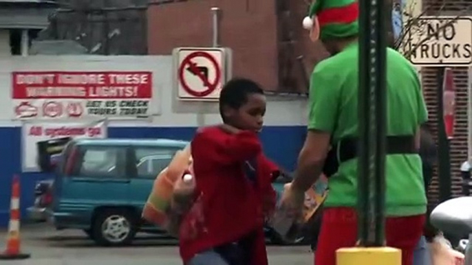 Christmas Elf Prank - Scares and Cares