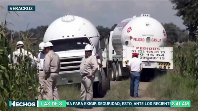 Incrementa robo de GAS LP; tan sólo en Veracruz hay más de 230 tomas clandestinas