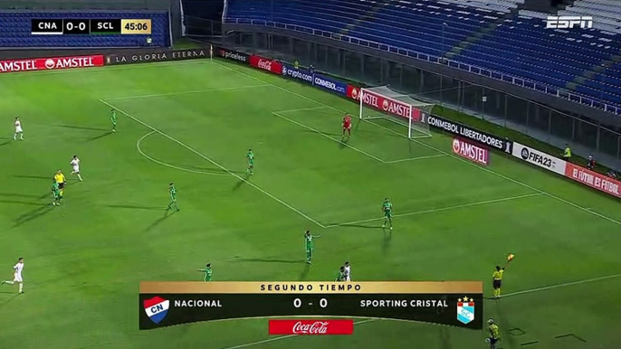 COPA CONMEBOL LIBERTADORES 2023 - Nacional [PARAGUAY] (2-0) Sporting Cristal - FASE 2- IDA - SEGUNDO TIEMPO