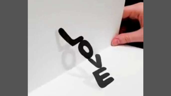 How to draw 3d Letter " Love " pencil art drawing 2023 | Dailymotion top trending Art Design