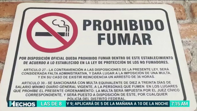 Último día para interponer amparos contra la prohibición de fumar en restaurantes