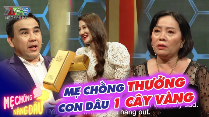 Quyền Linh KINH NGẠC vì mẹ chồng CHƠI LỚN THƯỞNG 1 CÂY VÀNG vì dâu CÓ BẦU_ Chuyện mẹ chồng nàng dâu