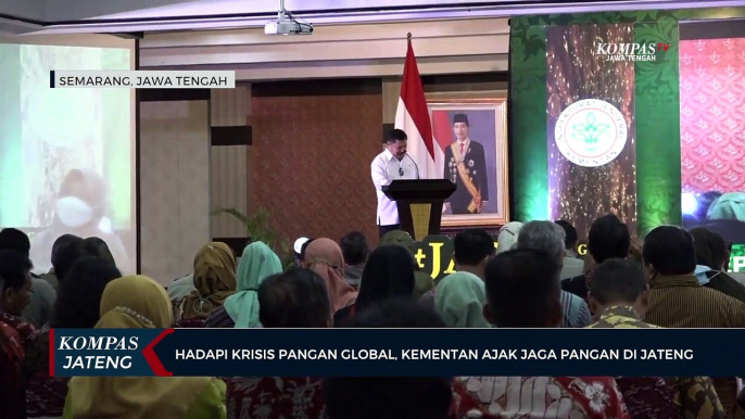 Hadapi Krisis Pangan Global, Kementan Ajak Jaga Pangan di Jawa Tengah