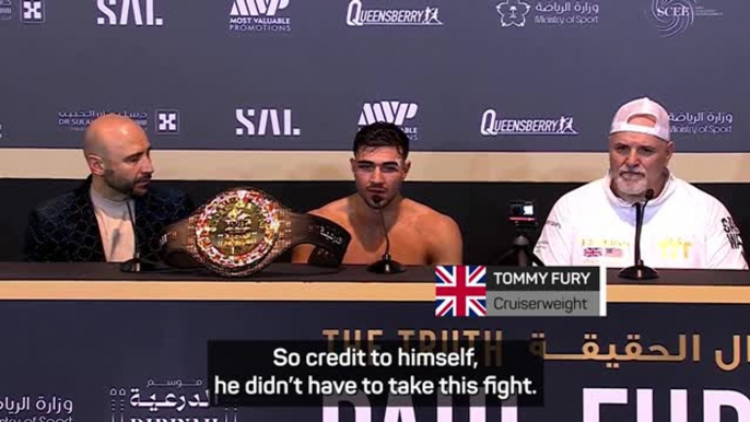 'I can cut it at the big dance' - Tommy Fury after win over Jake Paul