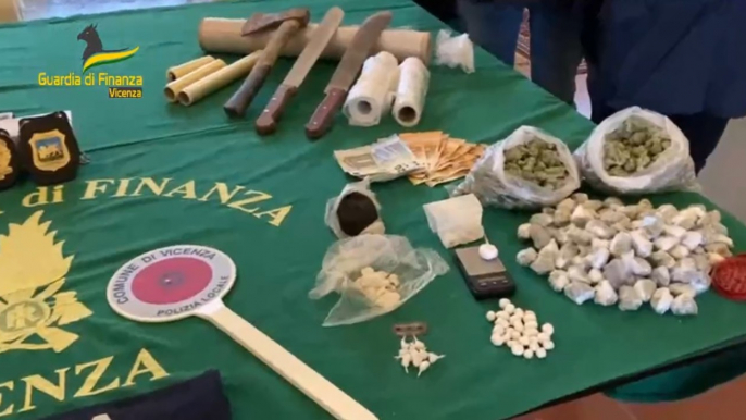 Vicenza, spaccio di droga a San Bortolo: arrestati tre nigeriani (28.02.23)