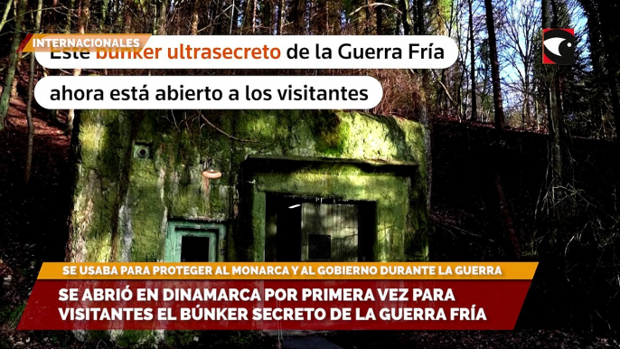 Se abrió en Dinamarca por primera vez para visitantes el búnker secreto de la Guerra Fría