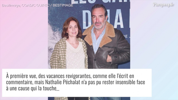 Nathalie Péchalat : La femme de Jean Dujardin en vacances au ski, elle se retrouve face à une situation désolante...