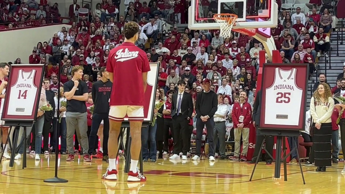 Trayce Jackson-Davis' Senior Night Speech 2023