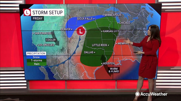 Forecasters warn of late-week severe weather threat