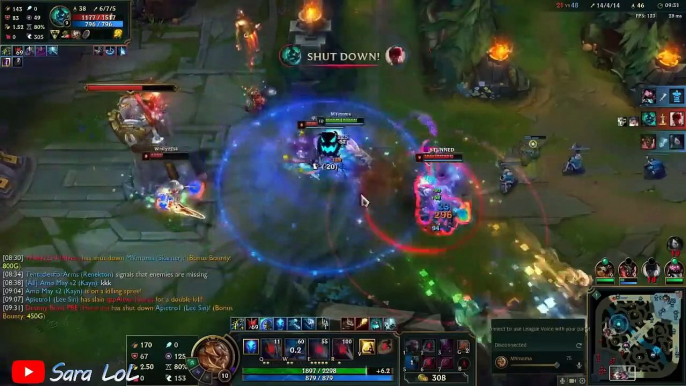 PERFECT URF MOMENTS #3 (PBE - URF Draven Pentakill, Full AP Jax...)