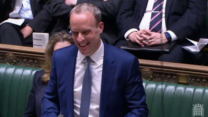 Paul O’Grady: Raab pays tribute to ‘Paul Grayson’ in PMQs mishap