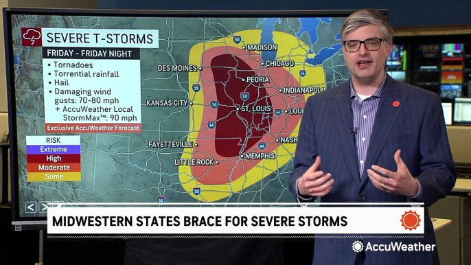 How to prepare for severe storms and tornadoes late this week