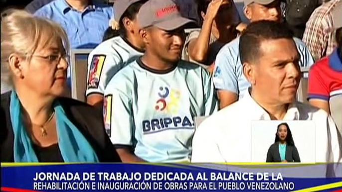 Pdte. Maduro dirige balance de la rehabilitación e inauguración de obras para los venezolanos