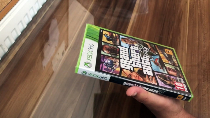 GRAND THEFT AUTO V - GTA 5 (X-BOX 360) UNBOXING - NEW