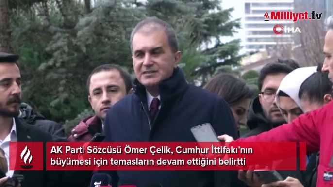 Cumhur İttifakı genişleyecek mi? AK Parti Sözcüsü Çelik'ten önemli açıklamalar