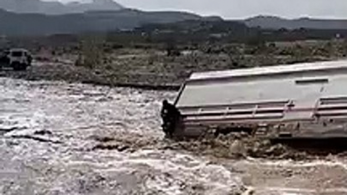 Watch: Pakistani expat pulled to safety in dramatic rescue during torrential Saudi rains, floods