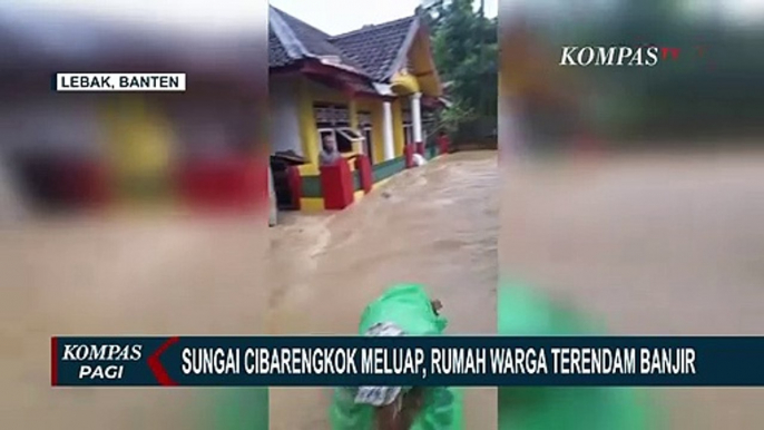 Usai Diguyur Hujan Deras, Sungai Cibarengkok Meluap Hingga Merendam Rumah Warga!