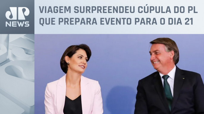 Michelle Bolsonaro vai para os Estados Unidos esta semana; Schelp e Capez analisam