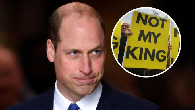 Prince William heckled by protesters at Commonwealth Day service ‘Not my king’