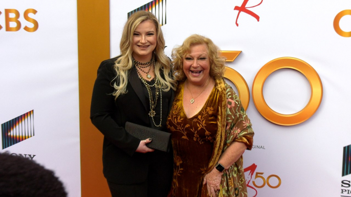 Beth Maitland "The Young and the Restless" 50th Anniversary Celebration Red Carpet