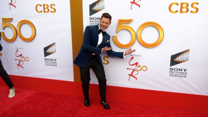 Michael Graziadei "The Young and the Restless" 50th Anniversary Celebration Red Carpet